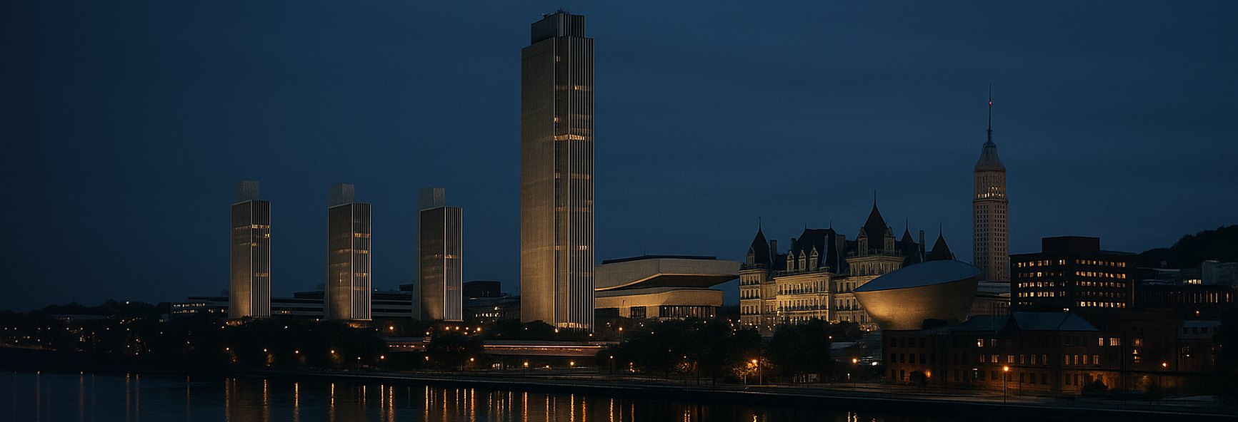 Albany skyline