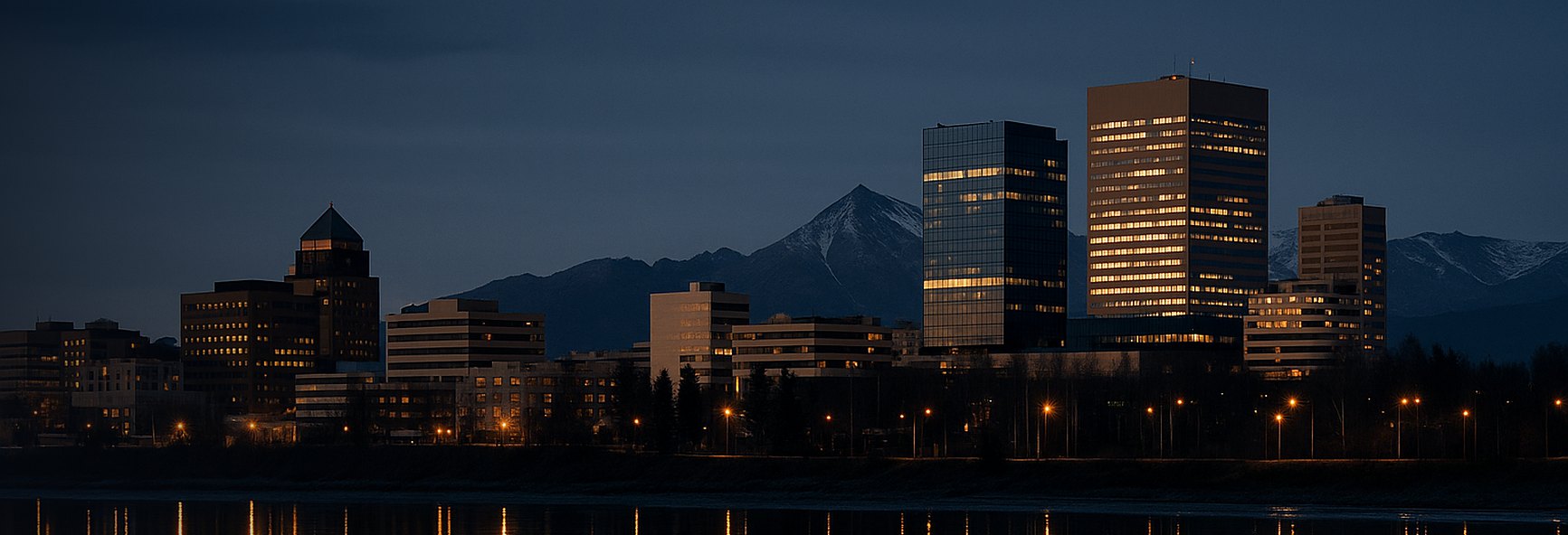 Anchorage skyline