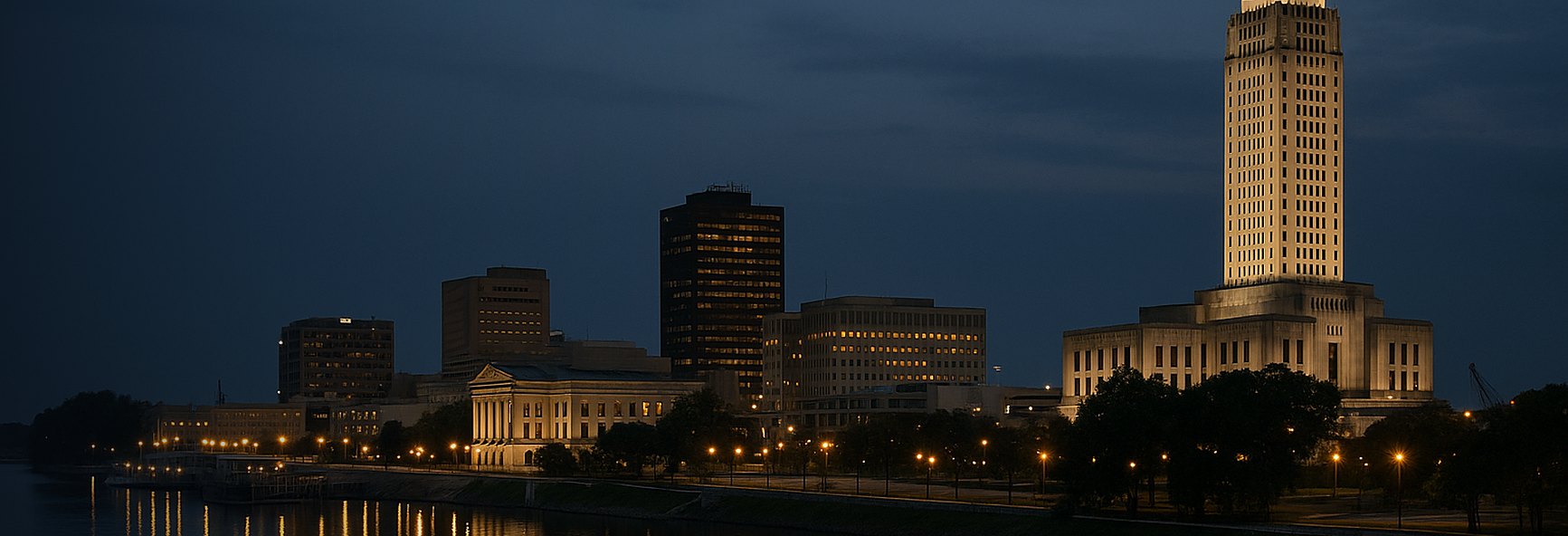 Baton Rouge skyline