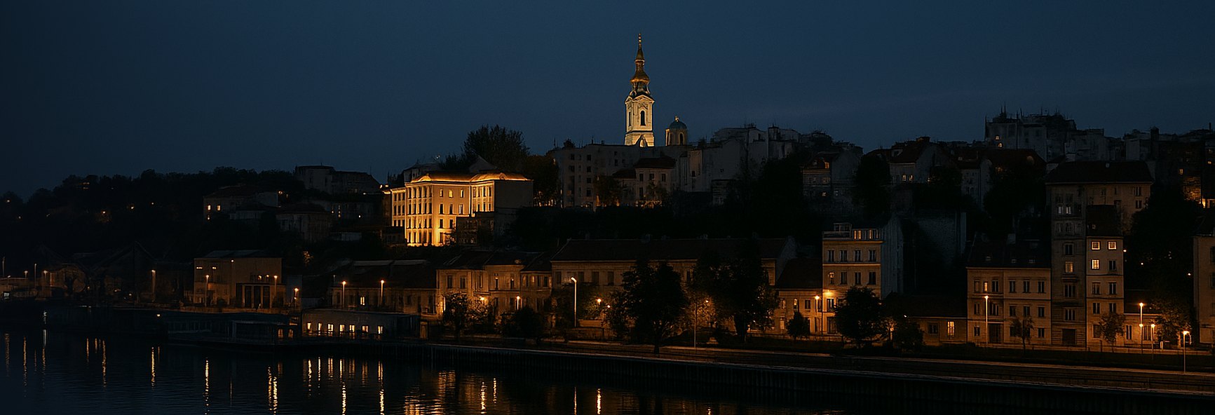 Belgrade skyline