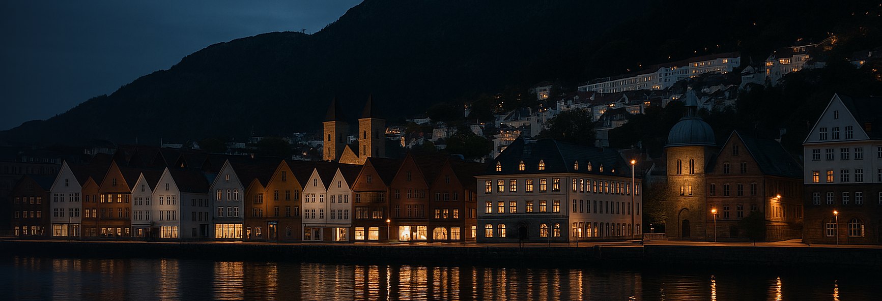 Bergen skyline