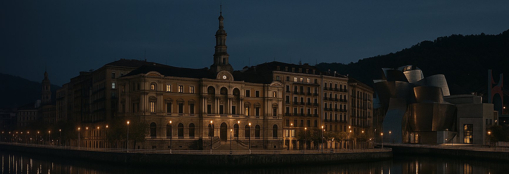 Bilbao skyline