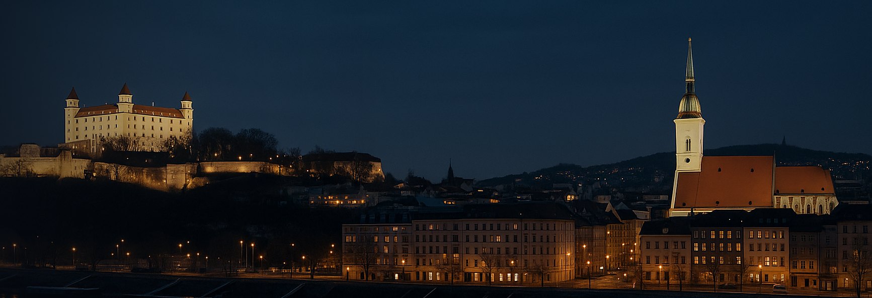 Bratislava skyline