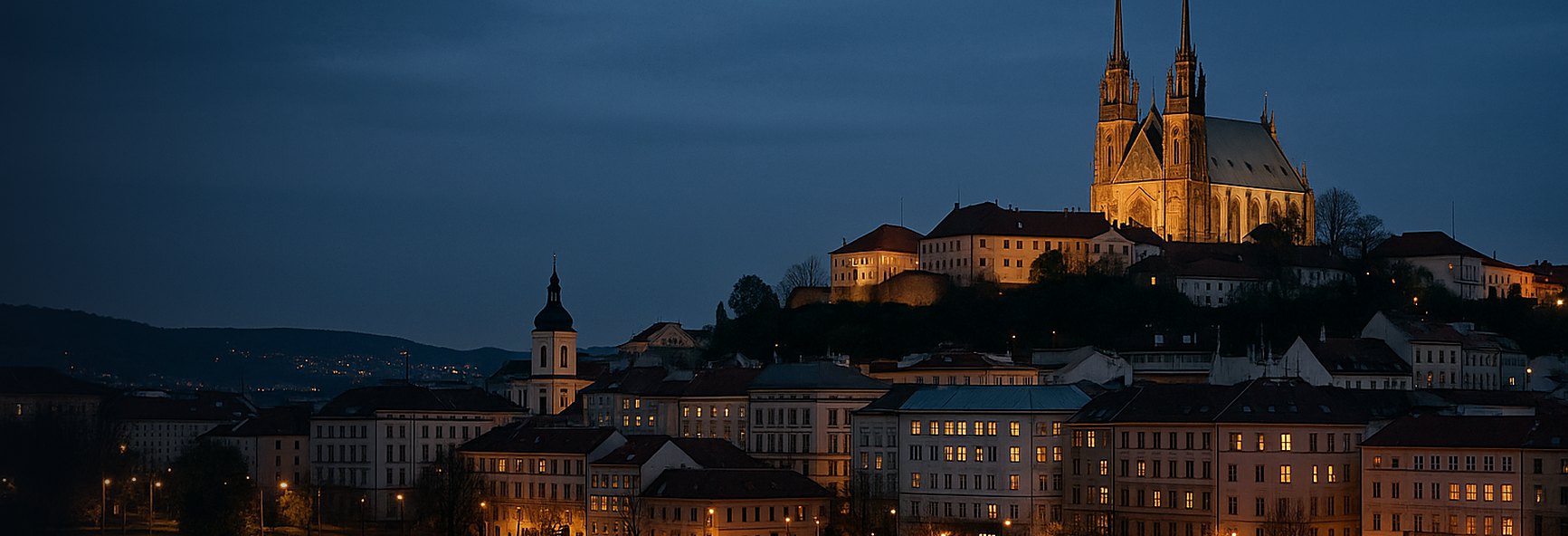 Brno skyline