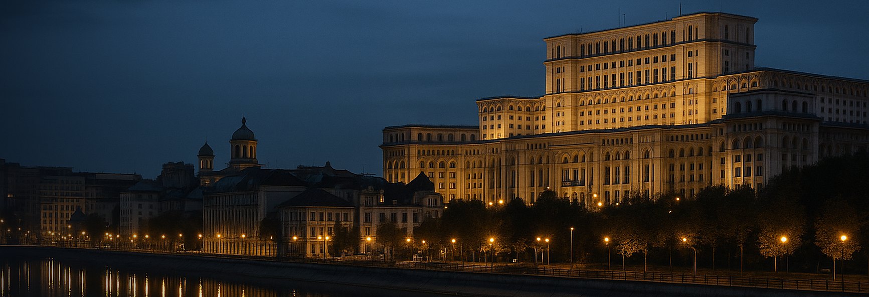 Bucharest skyline
