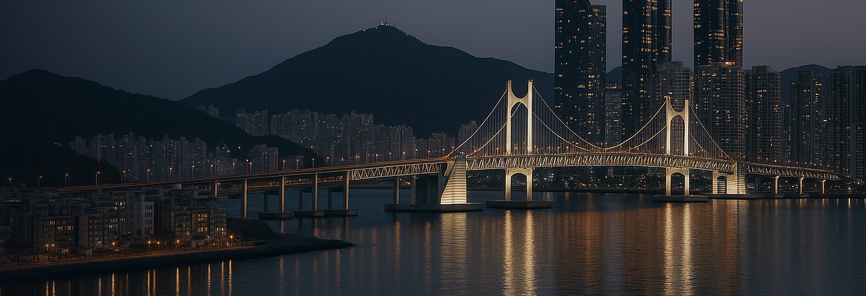 Busan skyline