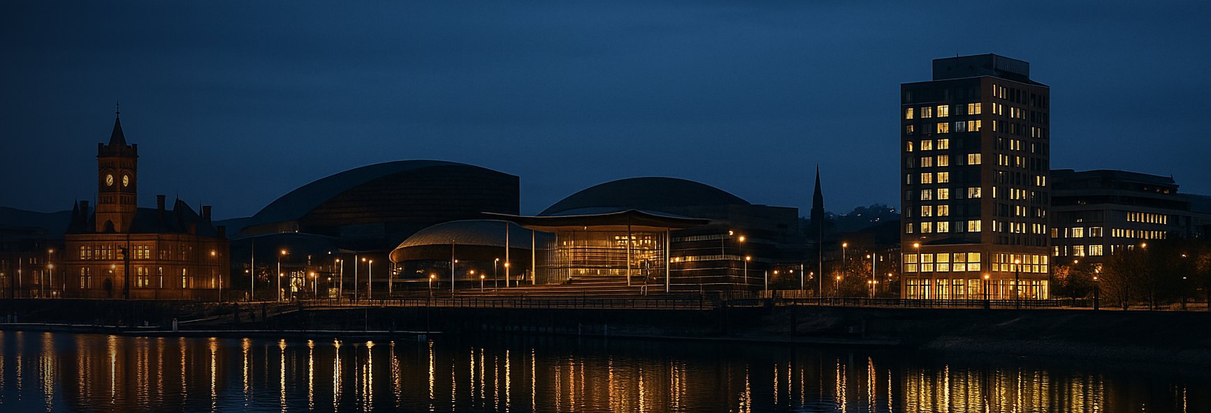 Cardiff skyline
