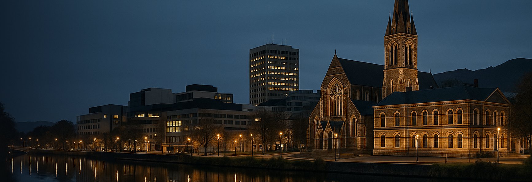 Christchurch skyline