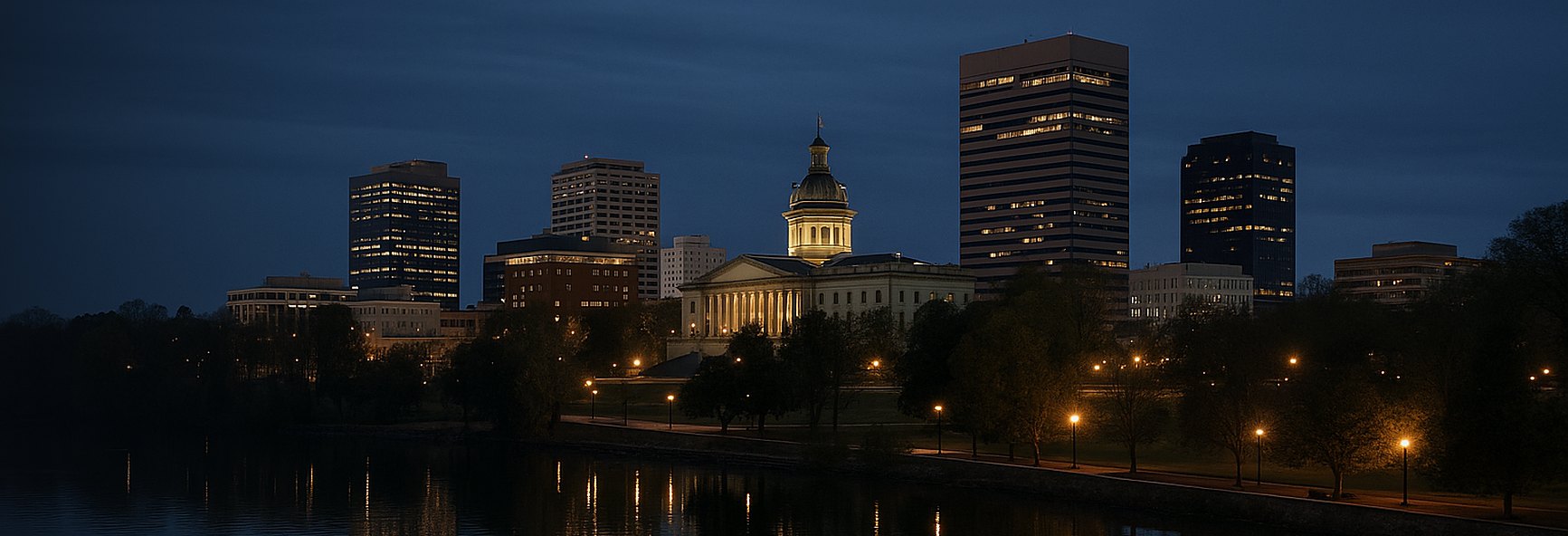 Columbia skyline
