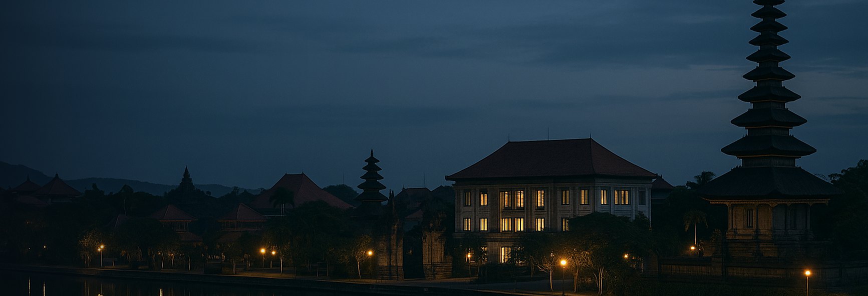 Denpasar skyline