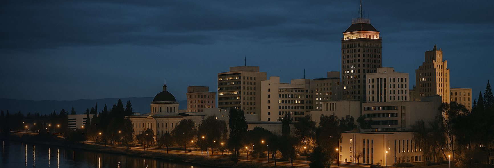 Fresno skyline