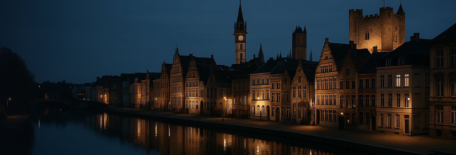 Ghent skyline