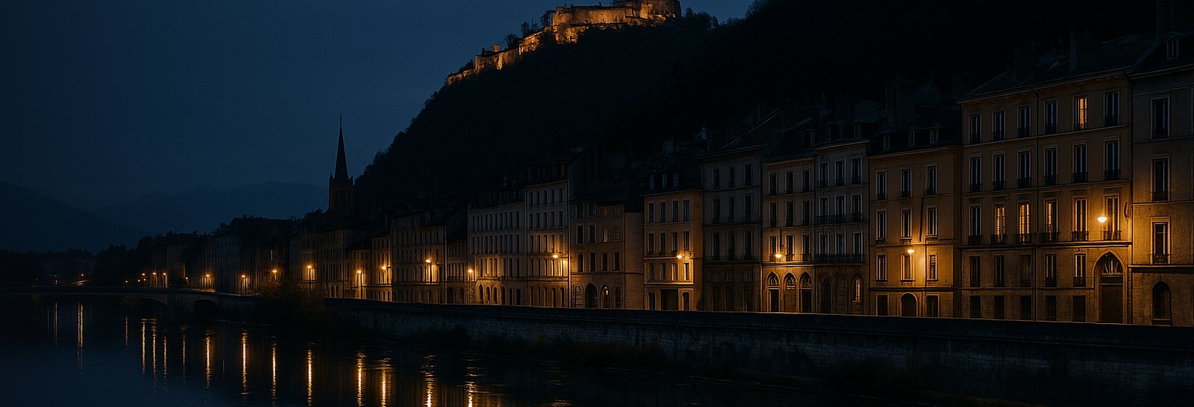 Grenoble skyline