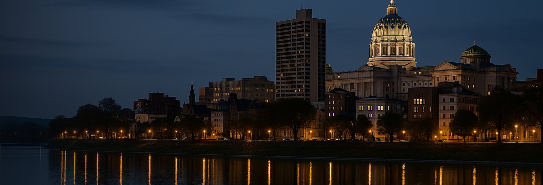 Harrisburg skyline