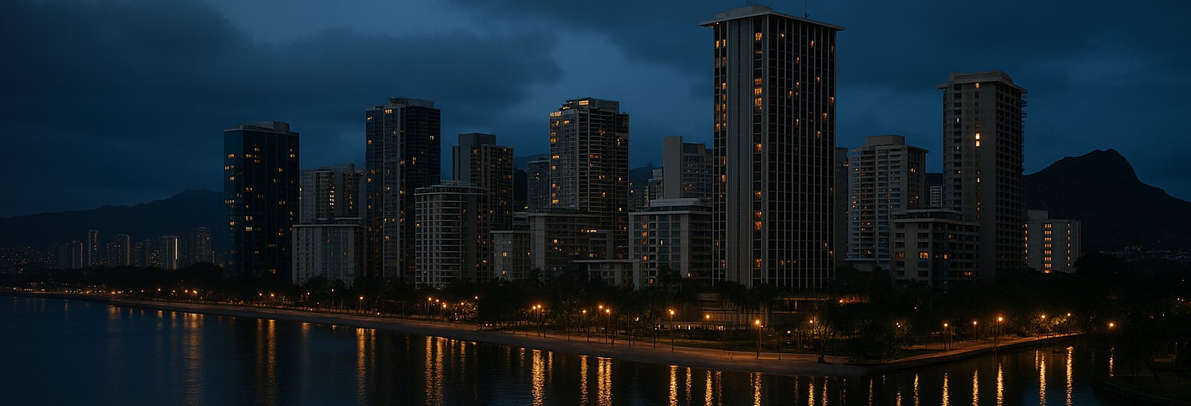 Honolulu skyline