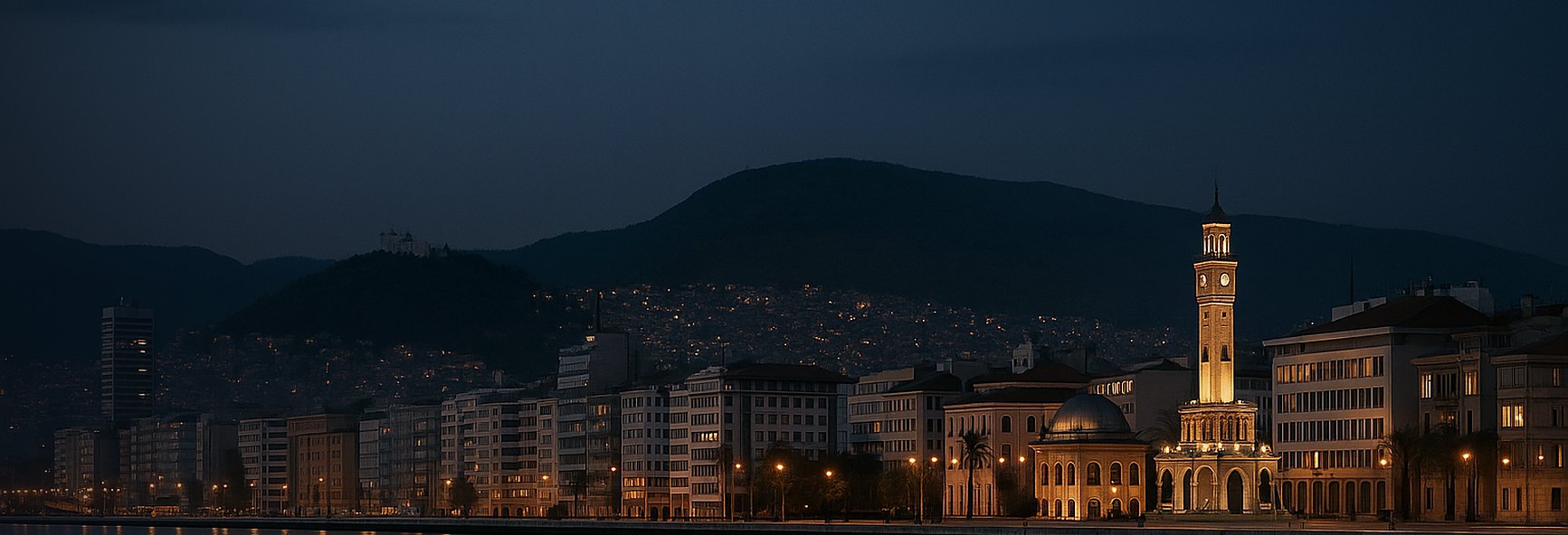 Izmir skyline