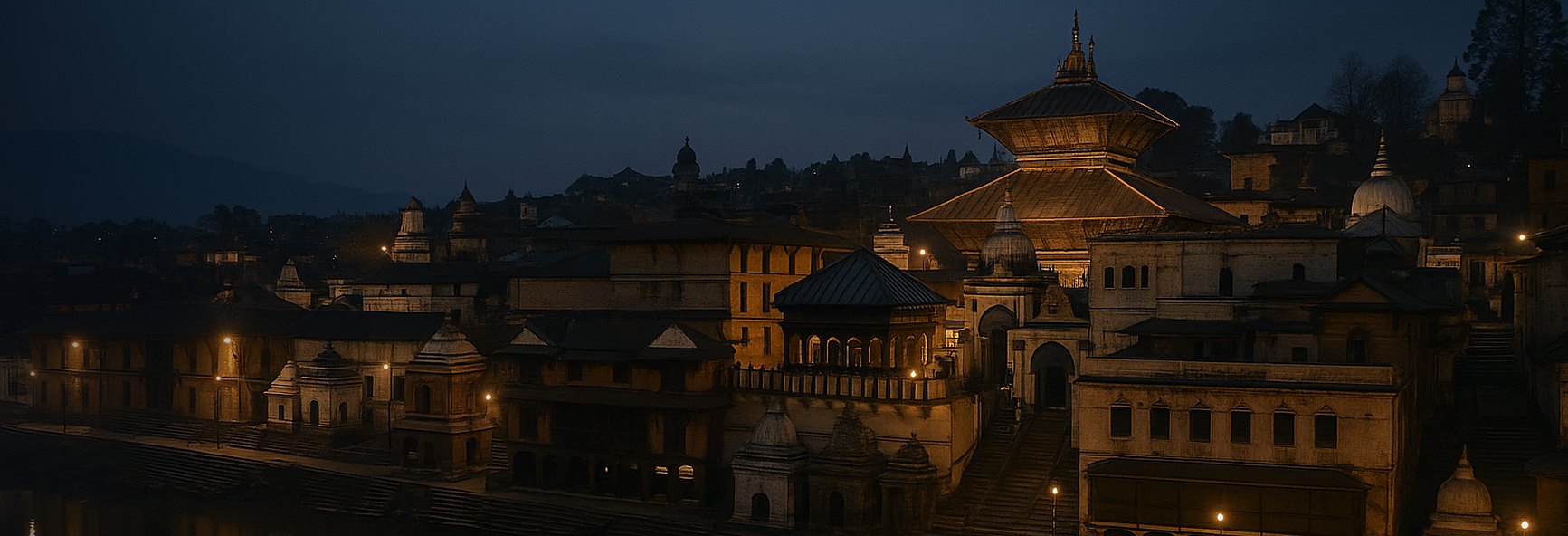 Kathmandu skyline