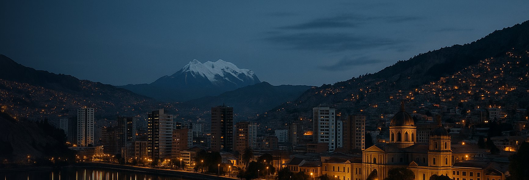 La Paz skyline