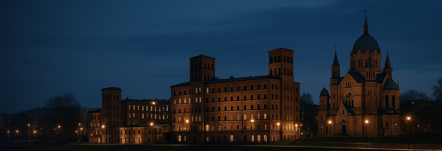 Łódź skyline