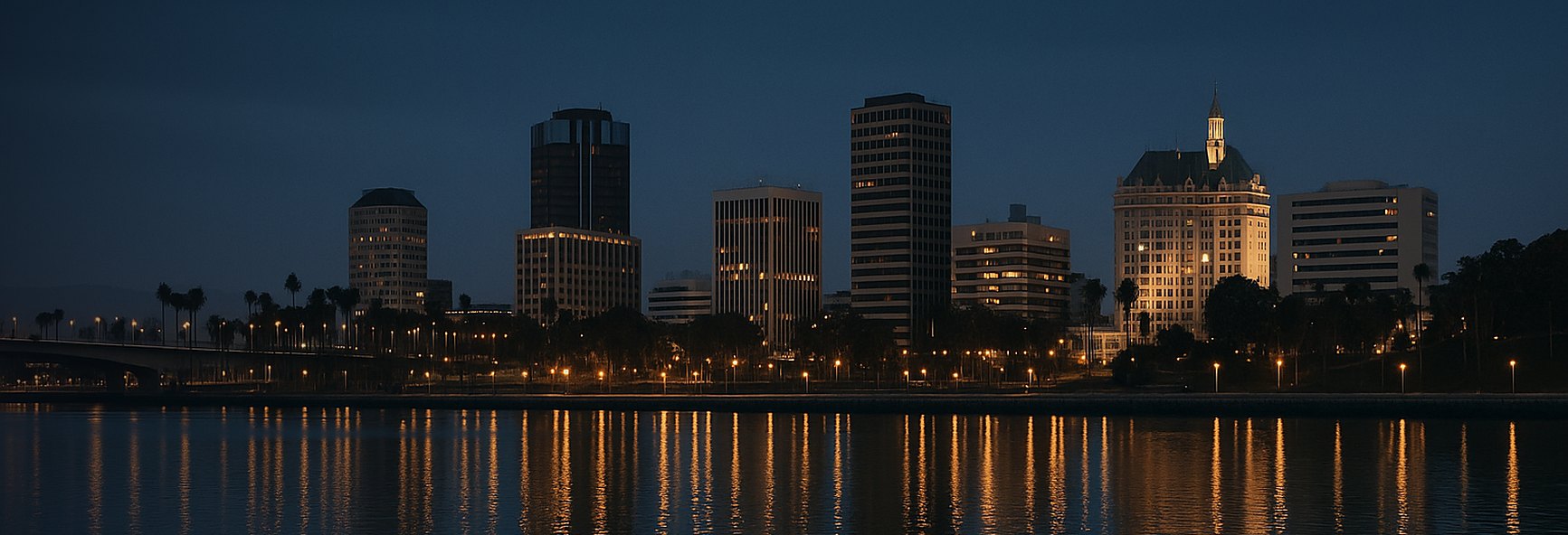 Long Beach skyline