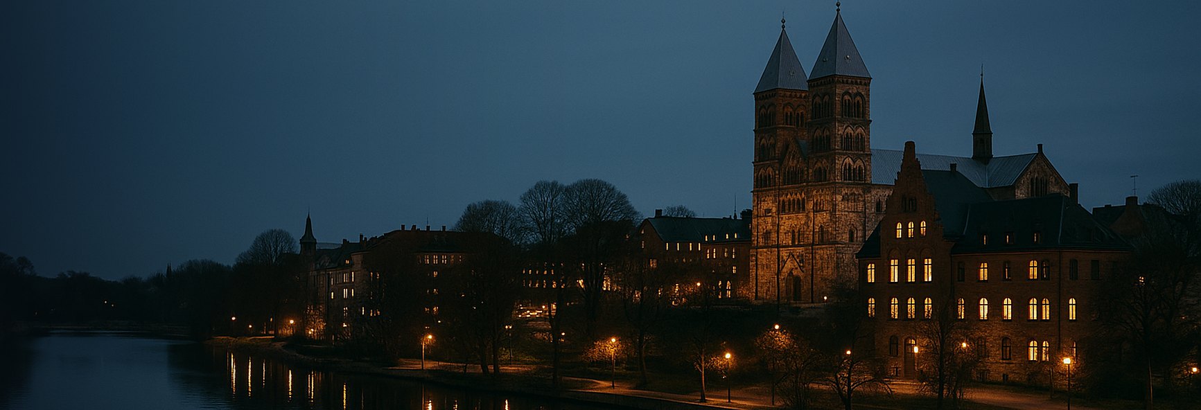 Lund skyline
