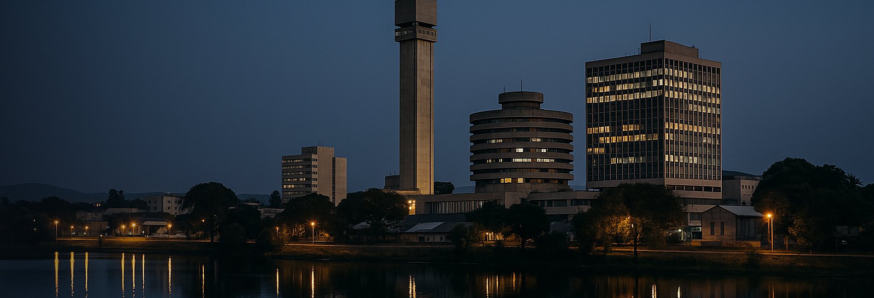 Lusaka skyline
