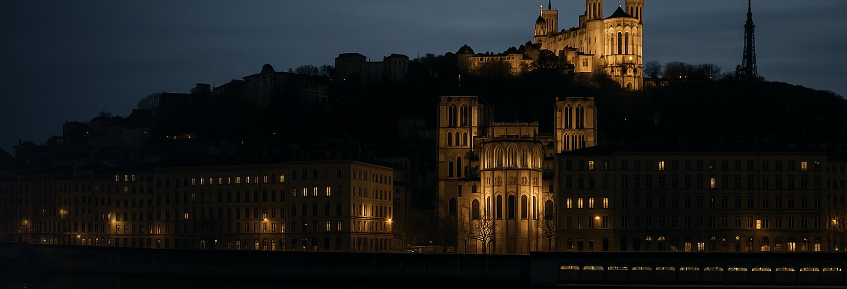 Lyon skyline