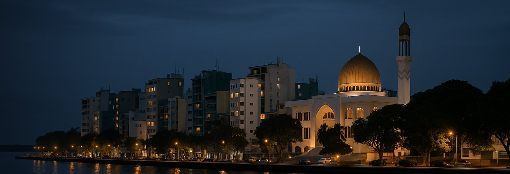 Malé skyline