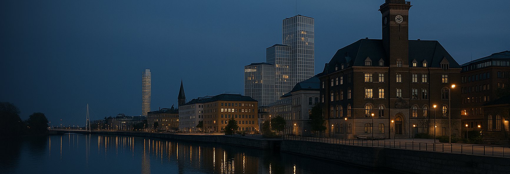 Malmö skyline