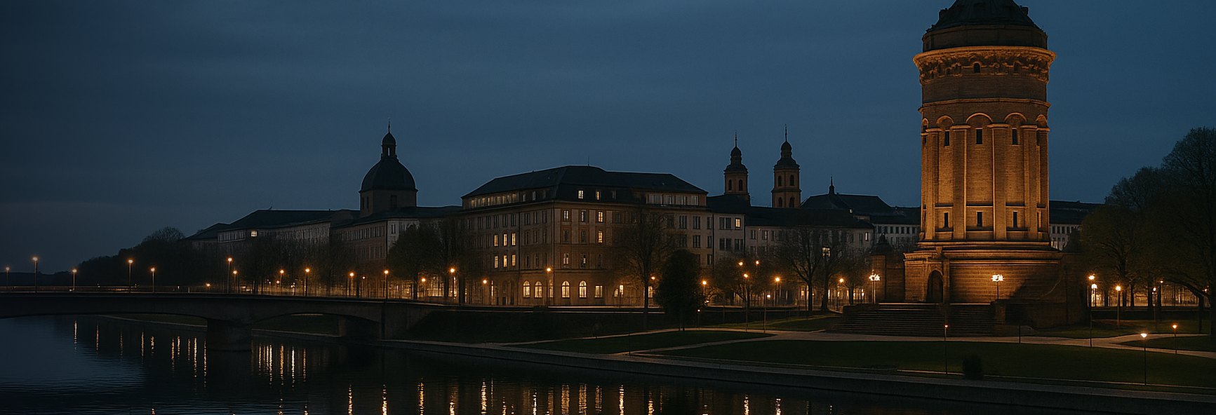 Mannheim skyline