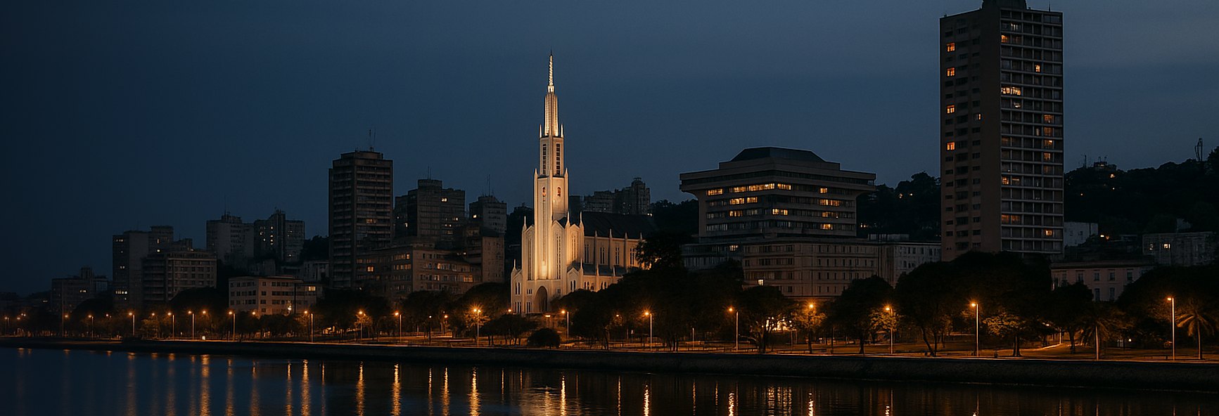 Maputo skyline