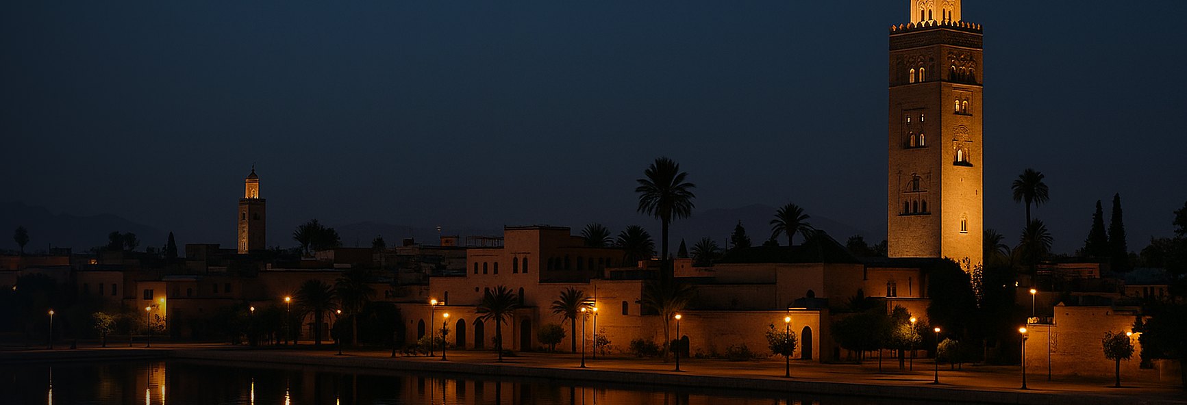 Marrakesh skyline