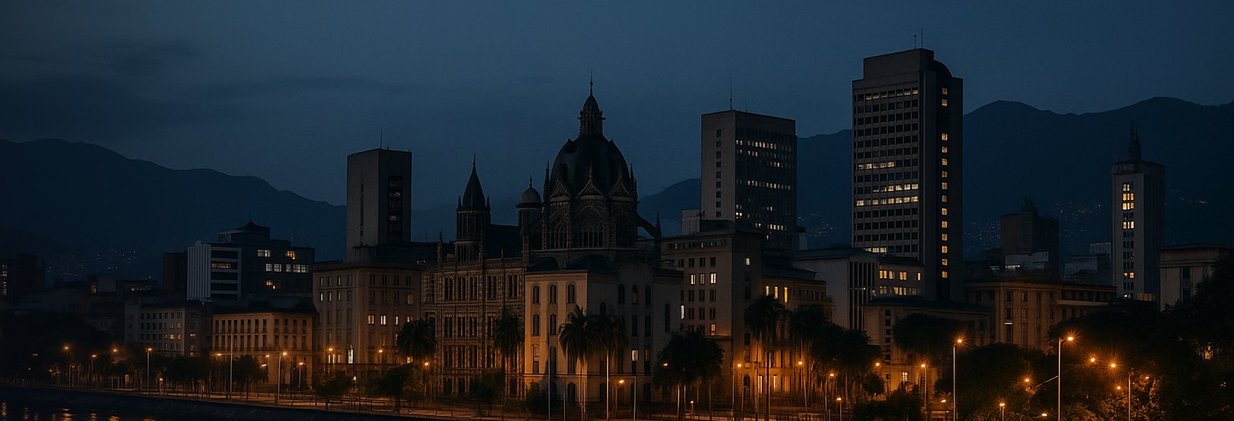 Medellín skyline