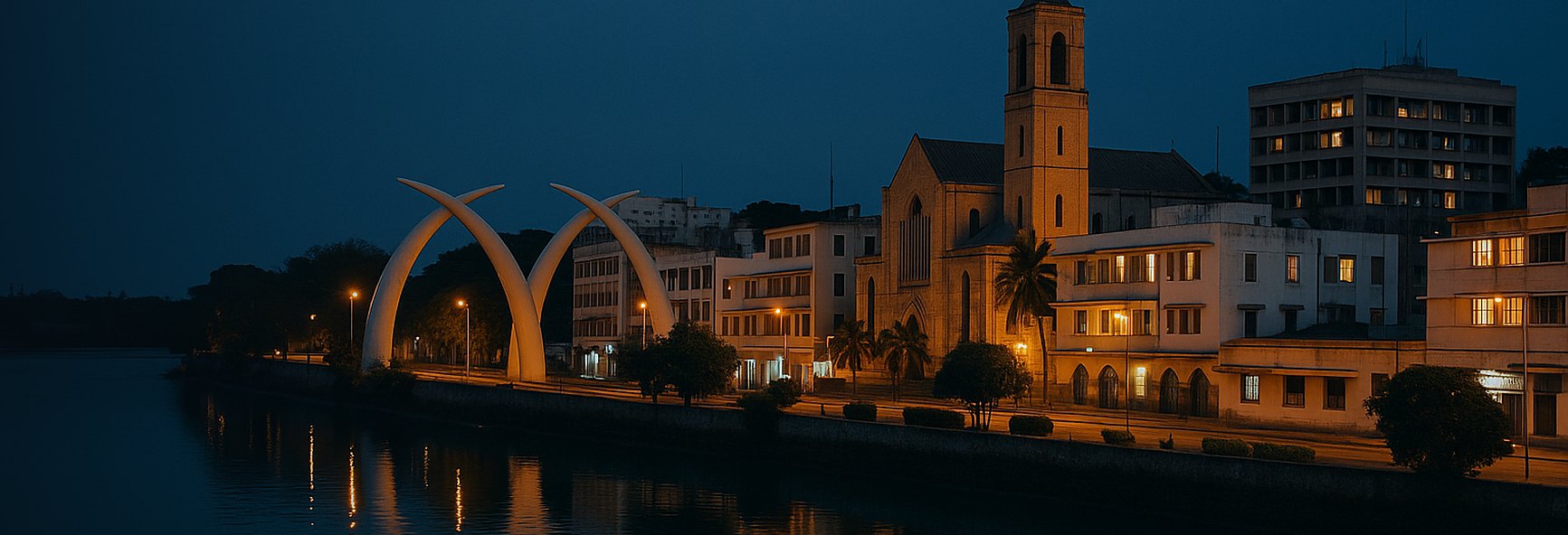 Mombasa skyline