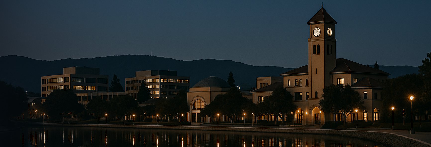 Mountain View skyline