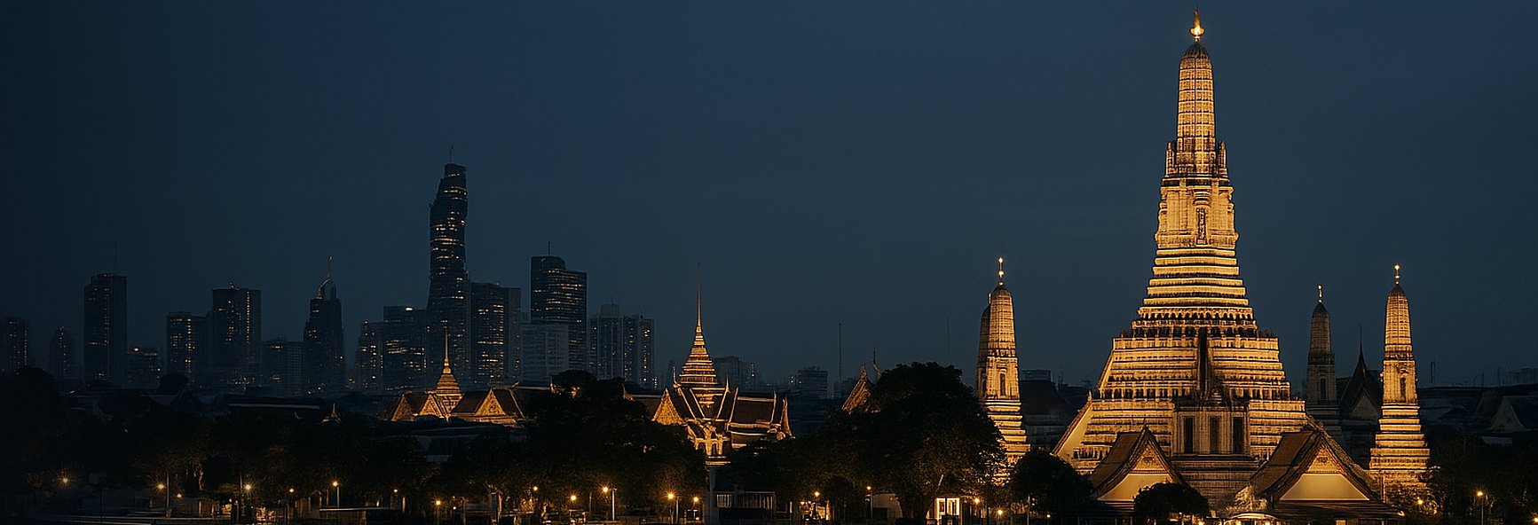 Bangkok skyline