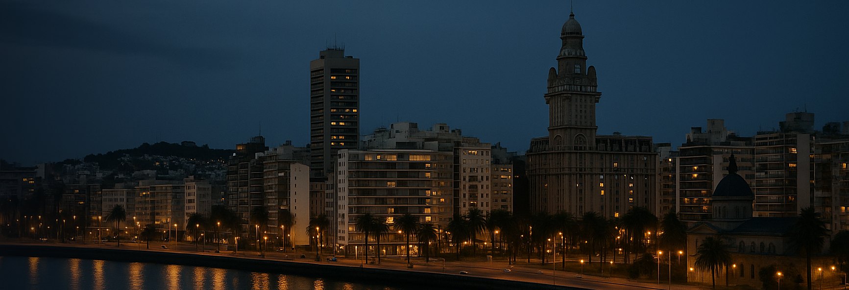 Montevideo skyline