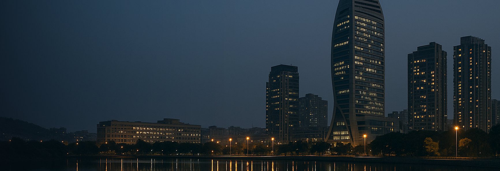 Noida skyline