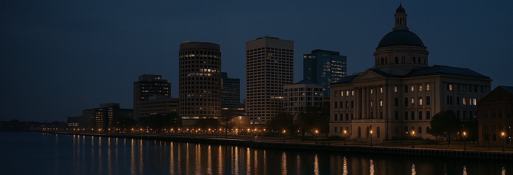 Norfolk skyline