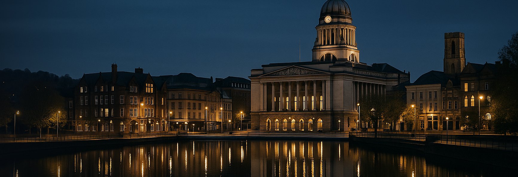 Nottingham skyline