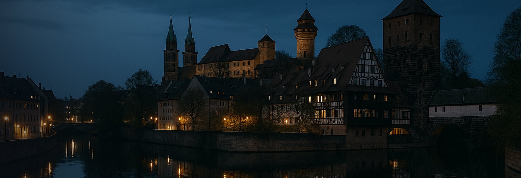Nuremberg skyline