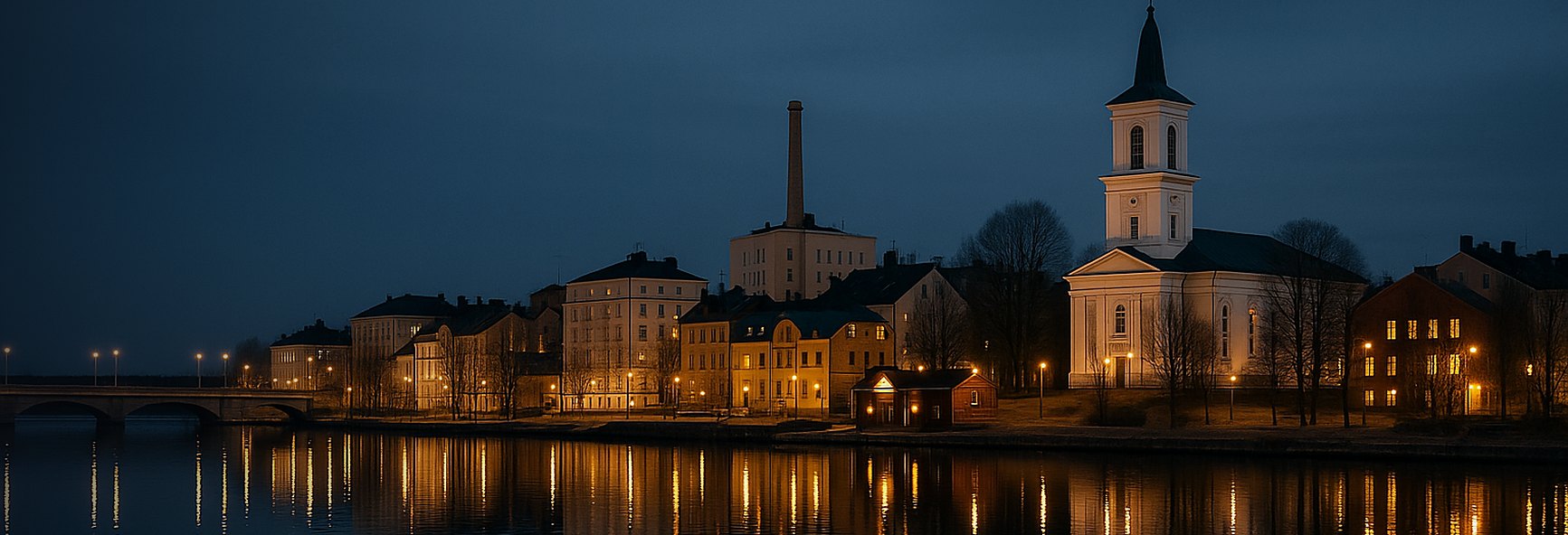 Oulu skyline