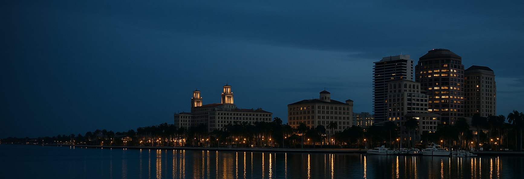 Palm Beach skyline