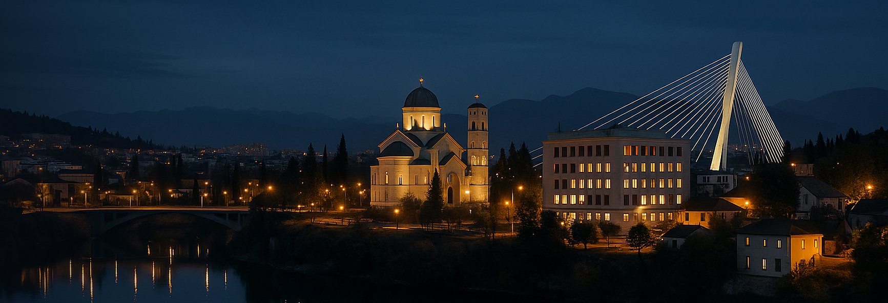 Podgorica skyline