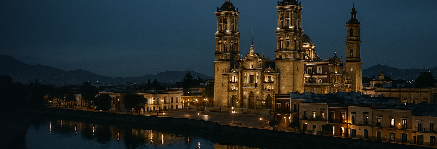 Puebla skyline