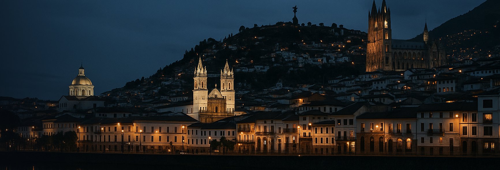 Quito skyline