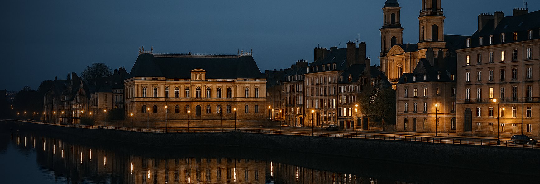 Rennes skyline