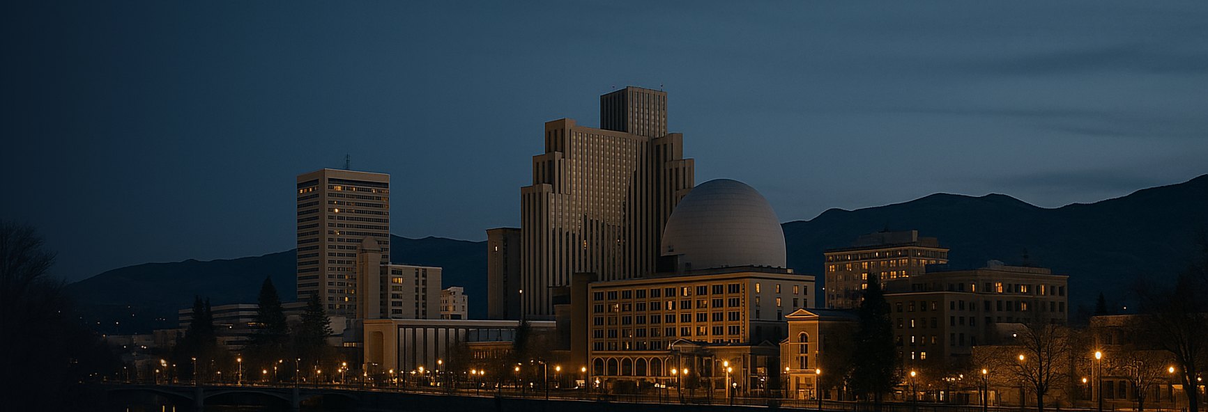 Reno skyline
