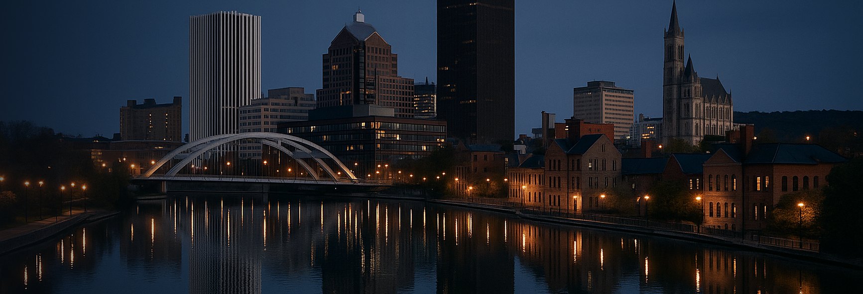 Rochester skyline