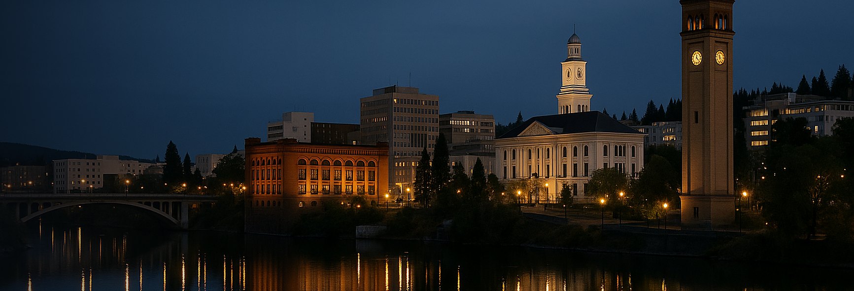 Spokane skyline